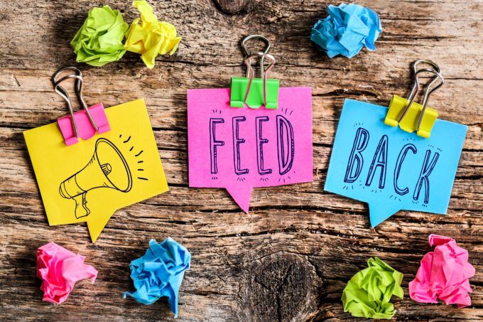 Verschillende soorten feedback